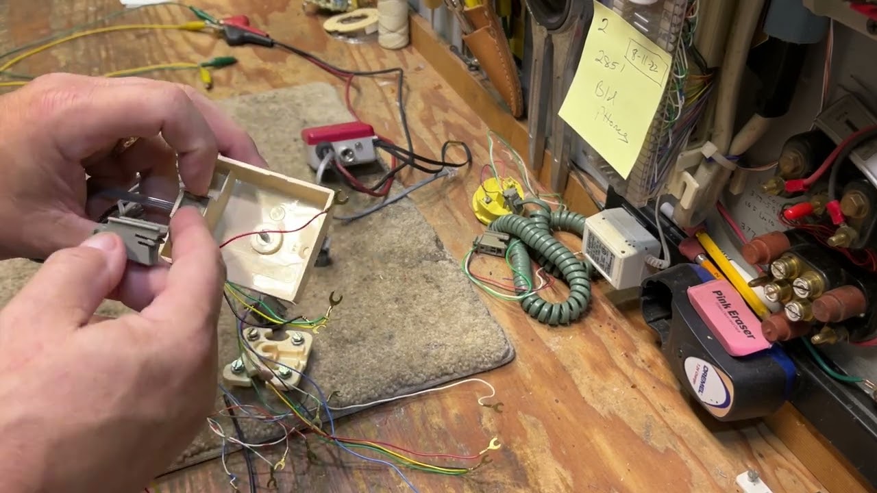 Telephone Jacks, cord's, dials and networks for beginners. https://www.patreon.com/user?u=65542787