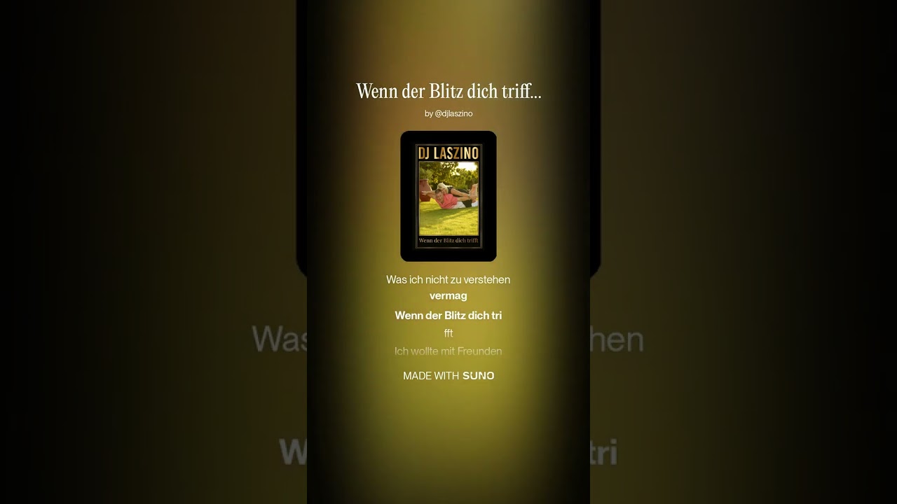 Wenn der Blitz dich trifft