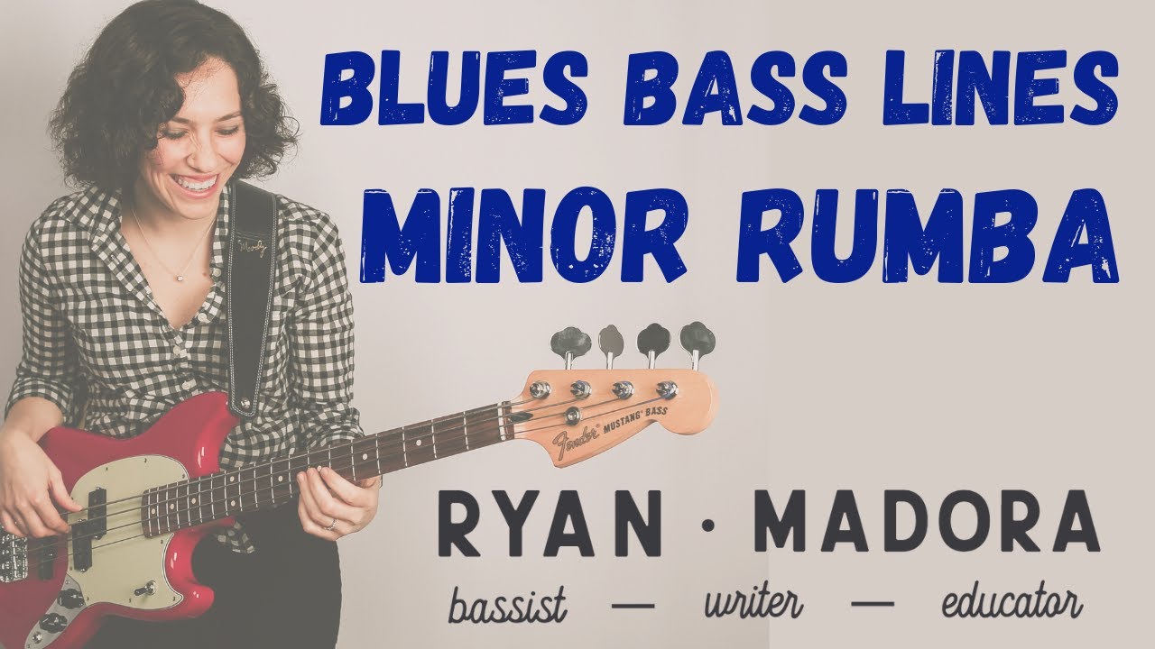 12 Bar Blues Bass Playing: Learn How To Play A Minor Rumba Groove And Use The Minor Pentatonic