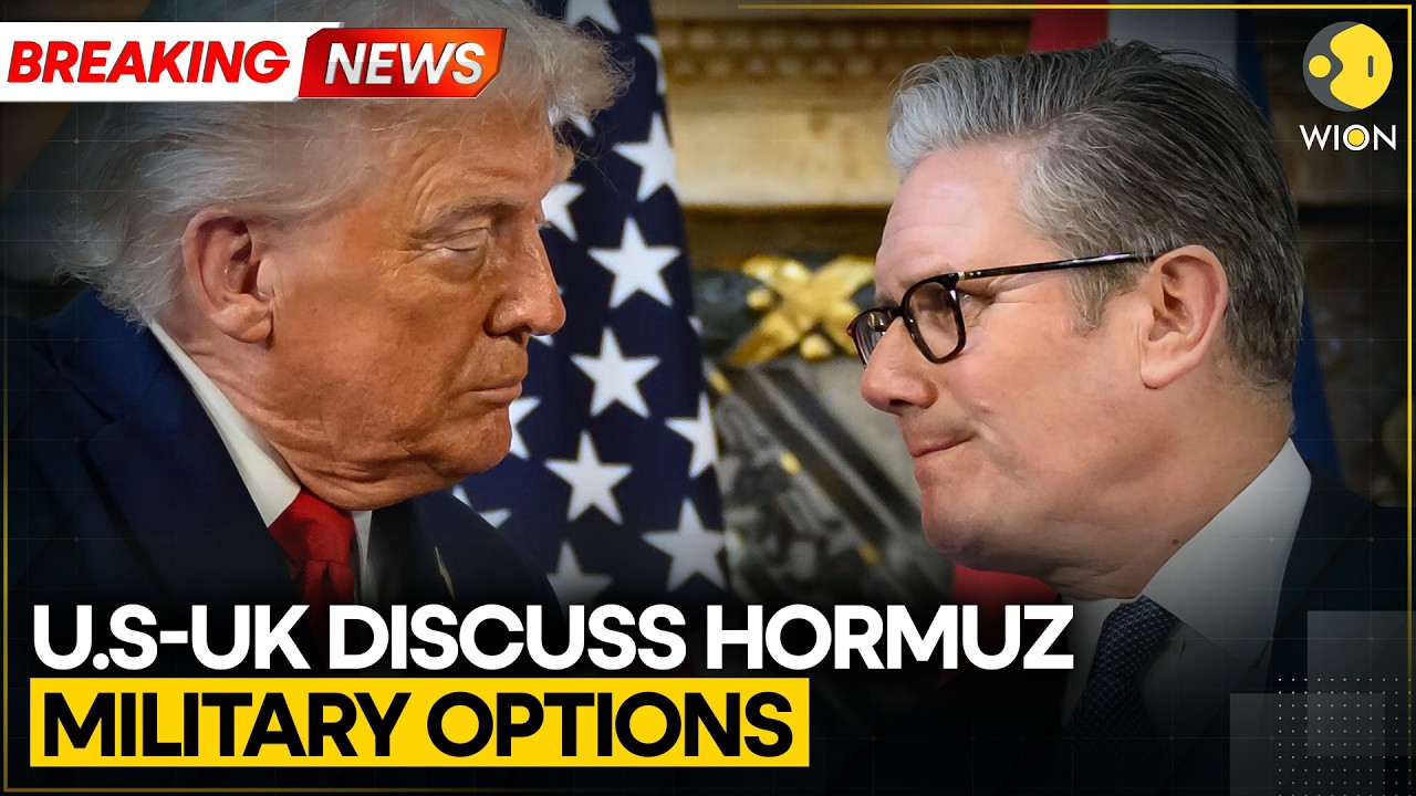 BREAKING: Starmer, Trump Discuss Military Options For Hormuz As UK Boosts Gulf Defences | WION