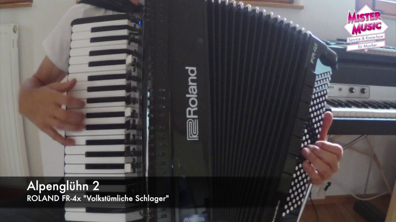 MM ROLAND FR-4x Volkstümliche Schlager Registrationen