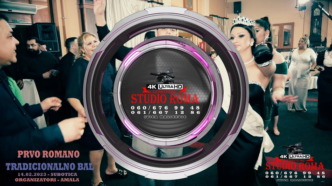 ROMSKI BAL SUBOTICA 14.02.2023 PART4 LATINO BEND - STUDIO ROMA IVICA 4K LESKOVAC