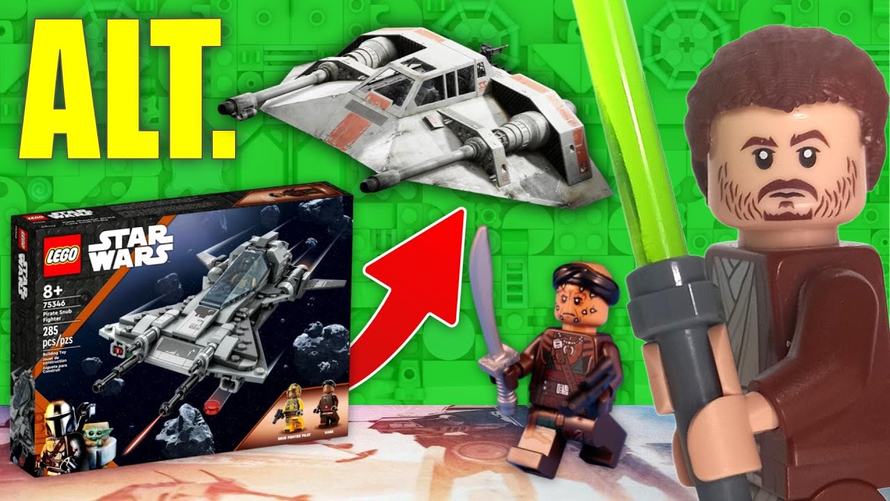 Snowspeeder Alternate Build of LEGO 75346 Pirate Snub Fighter