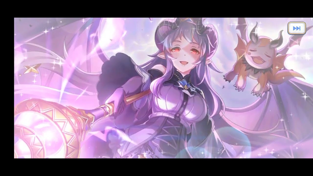 【公主連結】瞇瞇眼帆希50抽到手，新年新希望，話說公主季的出彩率真高，竟然還有十連三彩