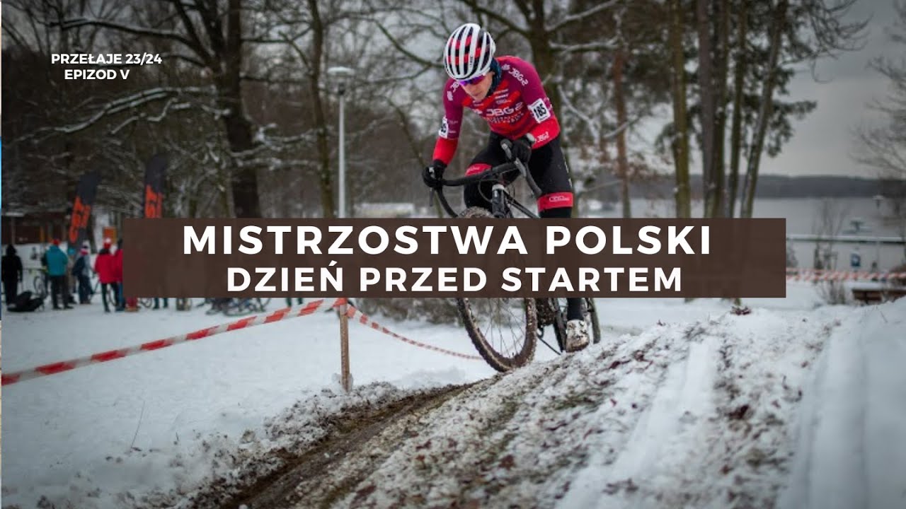 Objazd trasy i vlogowanie - 87. Mistrzostwa Polski w Kolarstwie Przełajowym, Słubice 2024