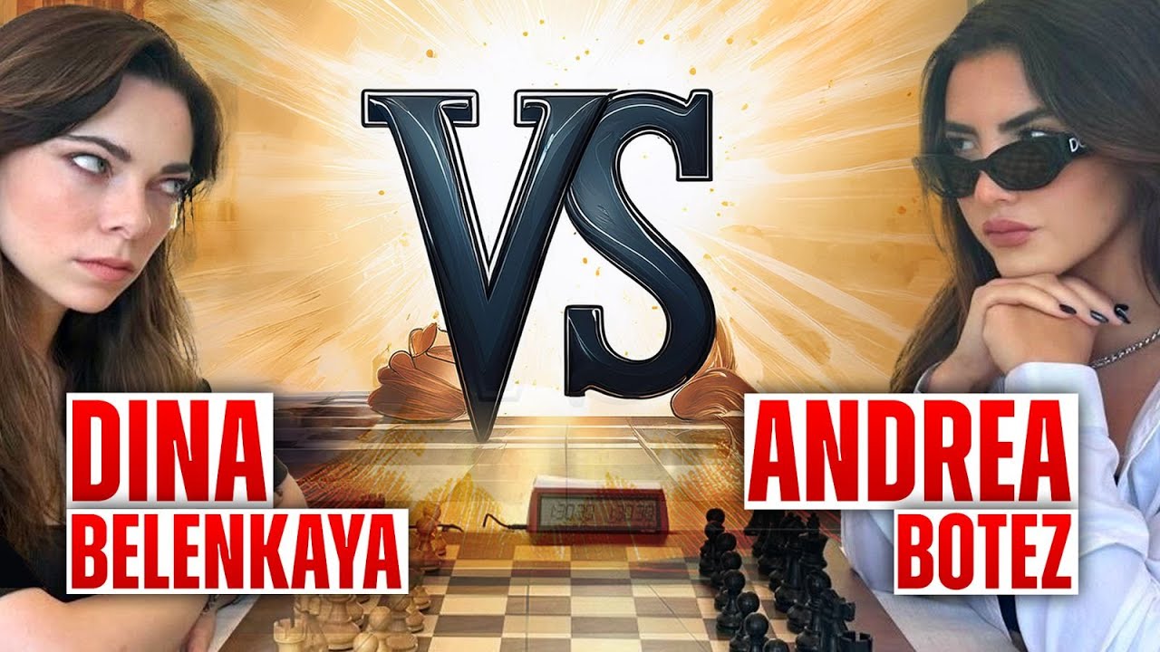 INFLUENCER TURNUVASINDA GÜNEŞ GÖZLÜKLE MAÇ! (GÖRÜNTÜLERLE) | Andrea Botez vs Dina Belenkaya