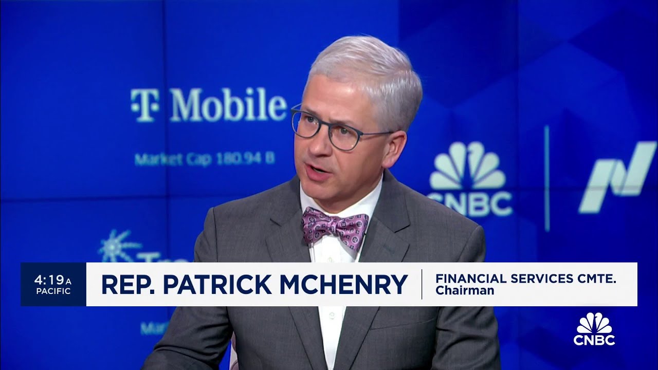 Rep. Patrick McHenry on spot bitcoin ETFs, border security funding and 2024 race