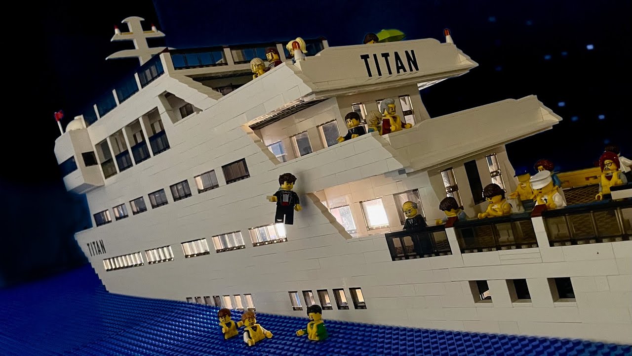 LEGO Titanic Disaster