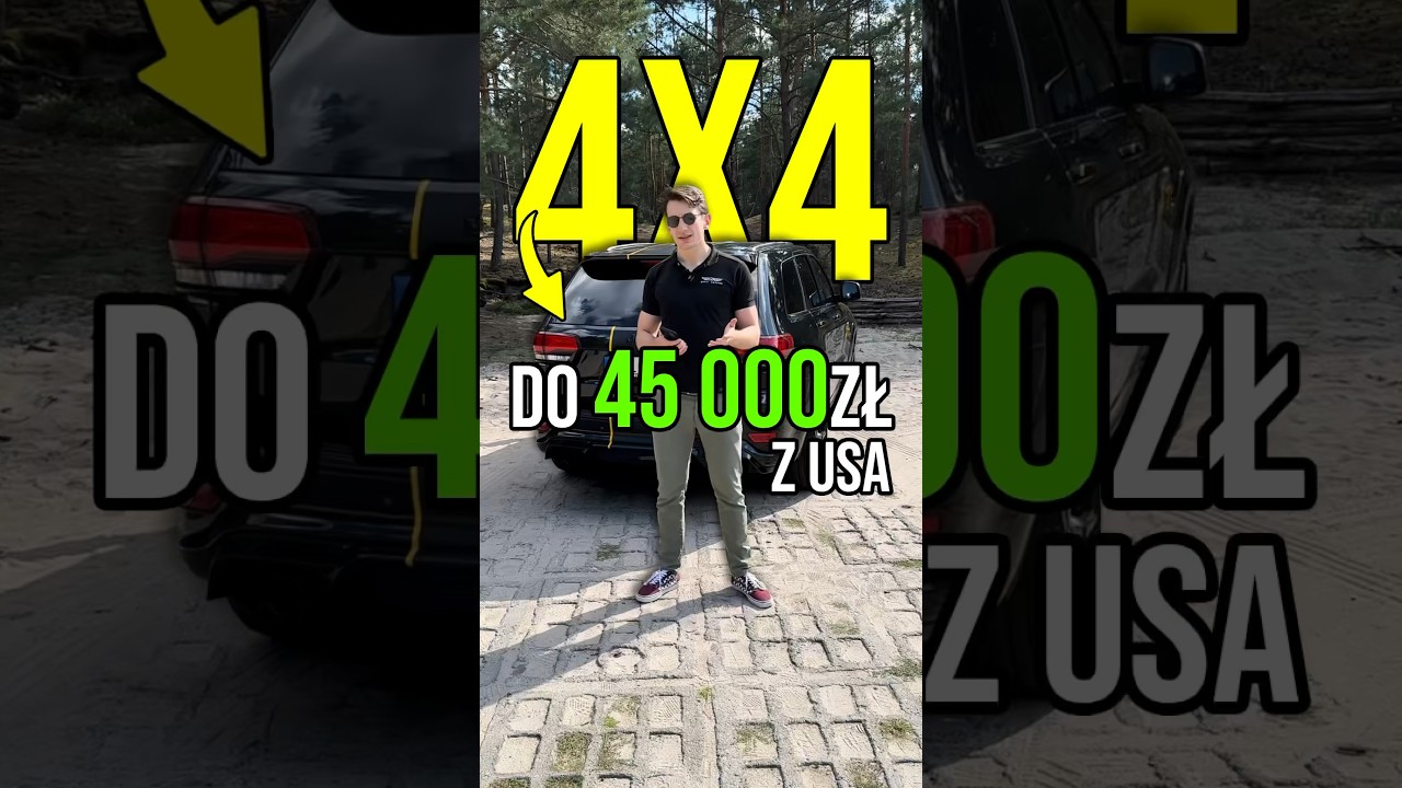 Samochody 4x4 z USA do 45 000zł pod dom! 🌲✨💸#4x4 #samochodyzusa #importzusa #offroad #jeep #amcar