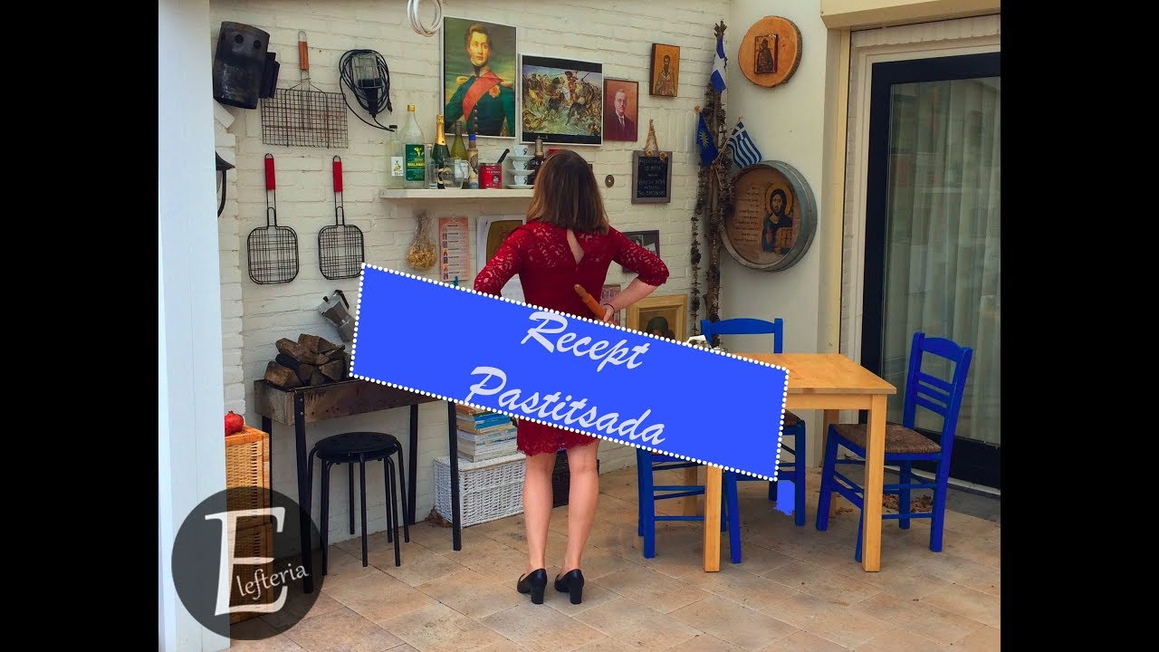 Grieks recept Pastitsada, koken met Elefteria