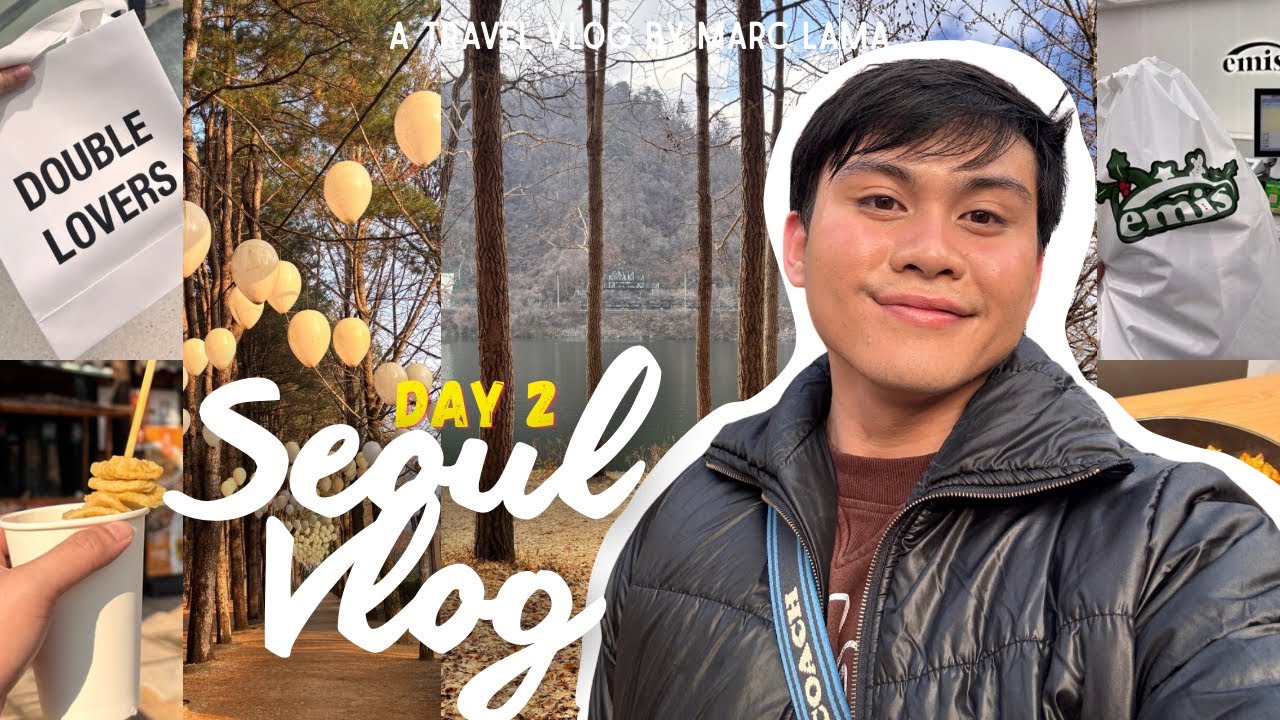DAY 2 of 8 KOREA VLOG 🇰🇷 | DIY Nami Island trip, shopping (Emis & Double Lovers) + prices ✨