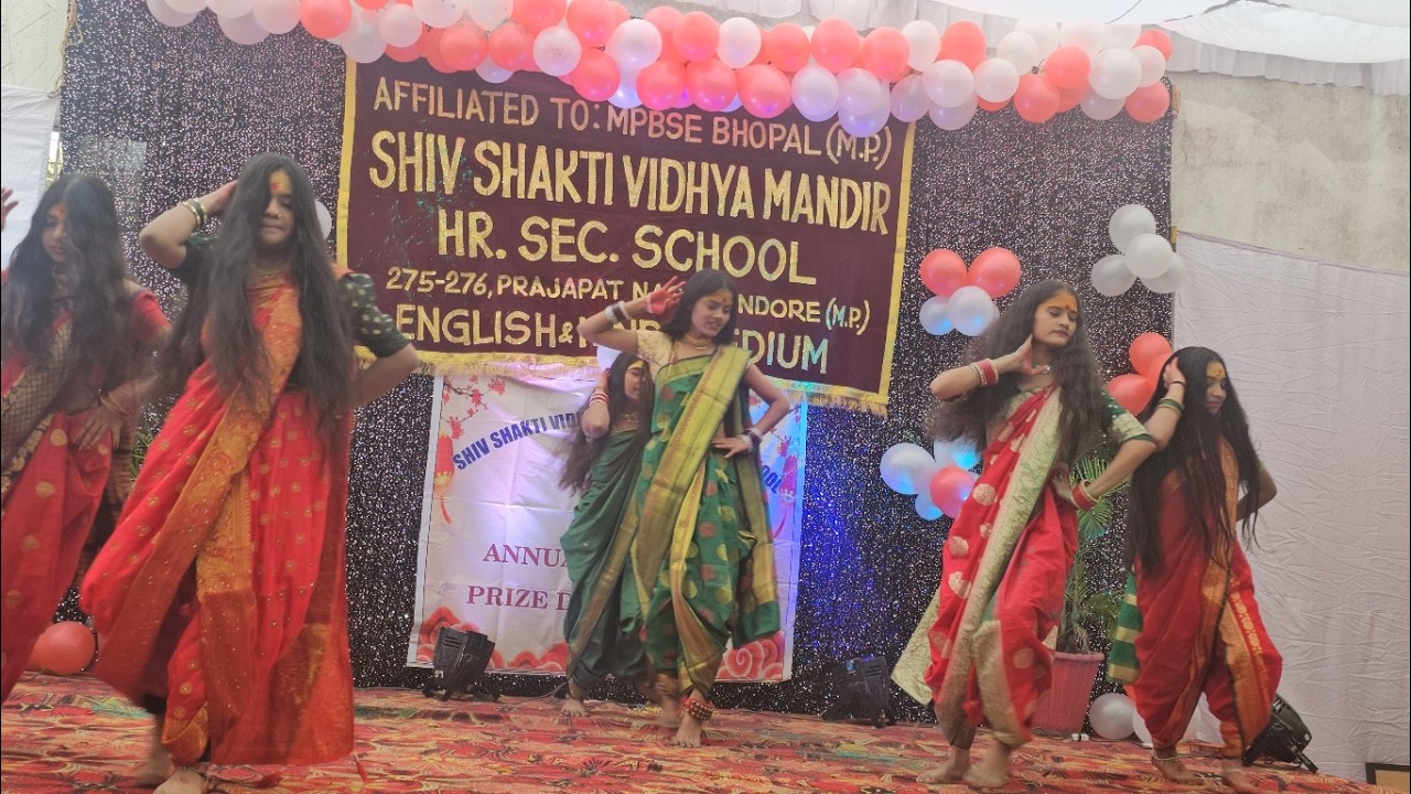 Lallati Bhandar Dance Cover best Dance performance | Annual function 2026 dance performance #ssvm