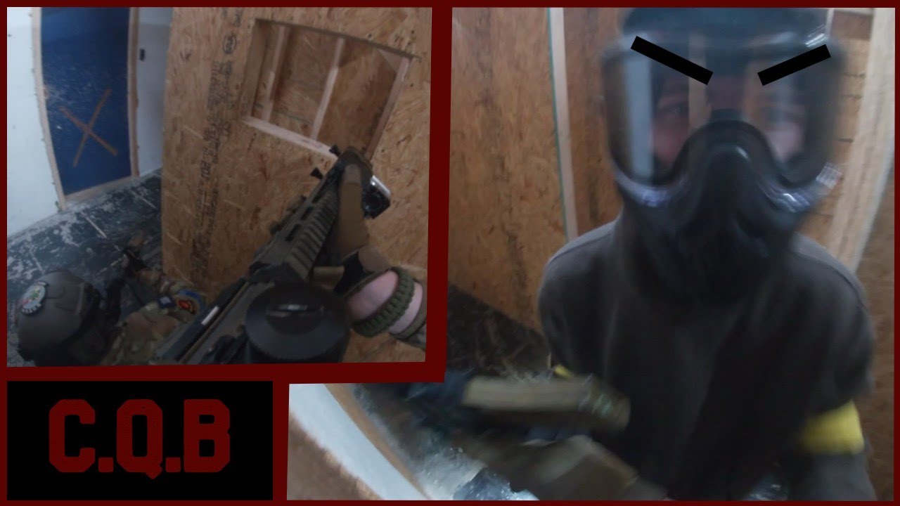 First time doing CQB IRL! (Airsoft)