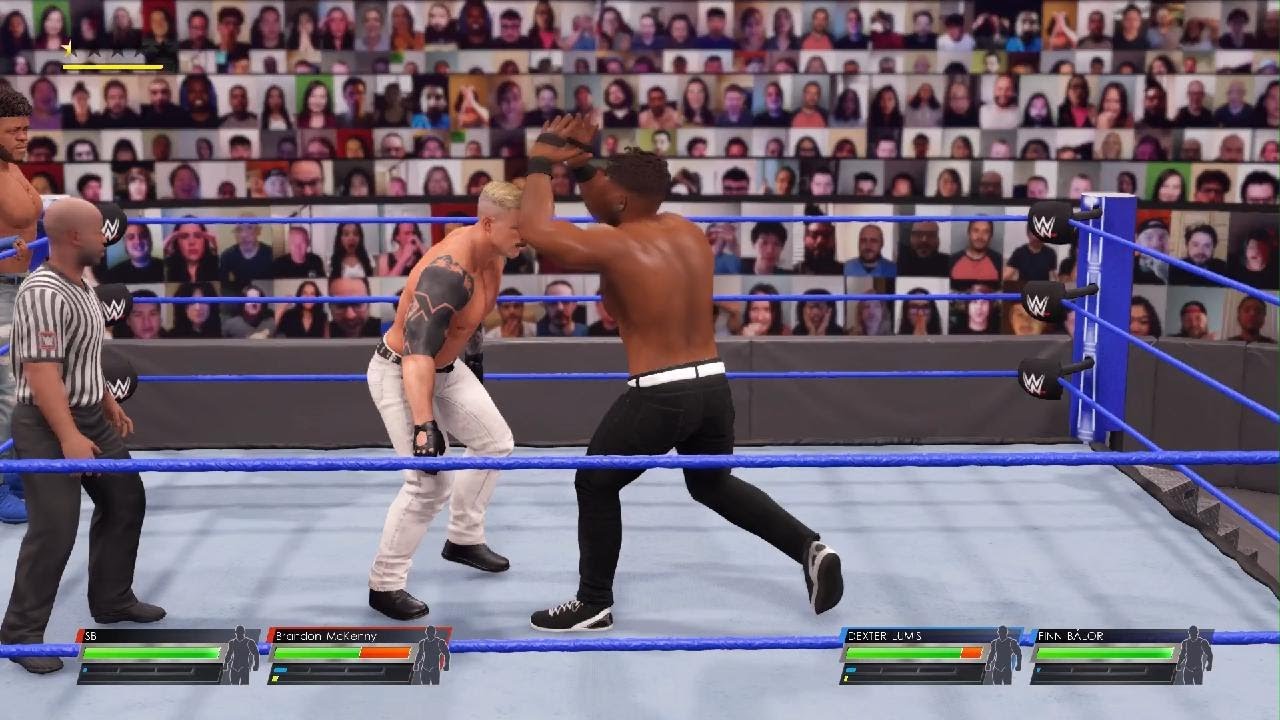 WWE 2K22-Me Vs. NPC