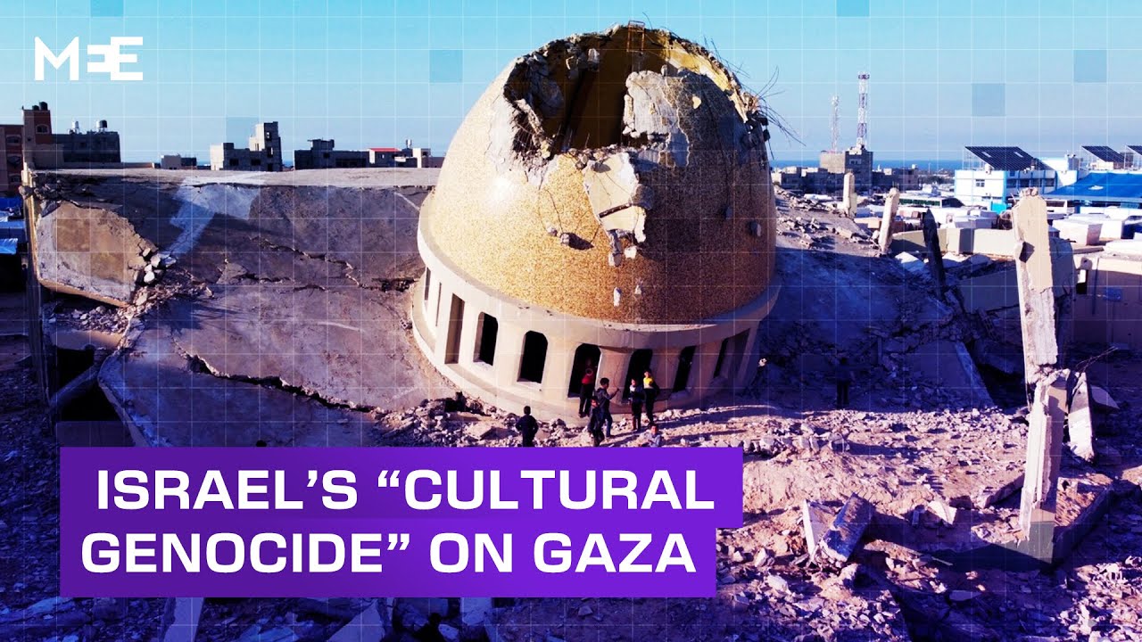 Is Israel committing a “cultural genocide” on Gaza?