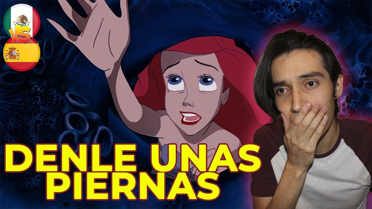 REACCIÓN a PARTE DE ÉL 🇲🇽 Latino vs Castellano 🇪🇸 La Sirenita 🧜‍♀️