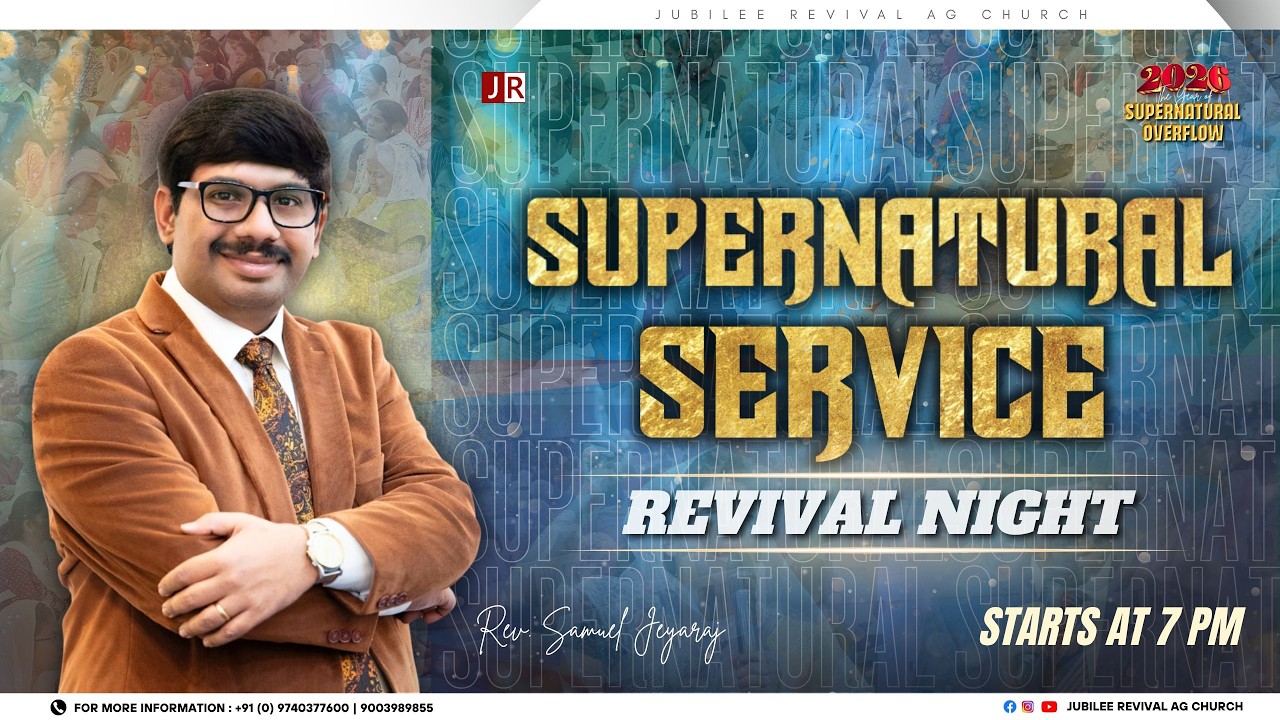 Supernatural Night Service | Rev. Samuel Jeyaraj | 01/02/2026