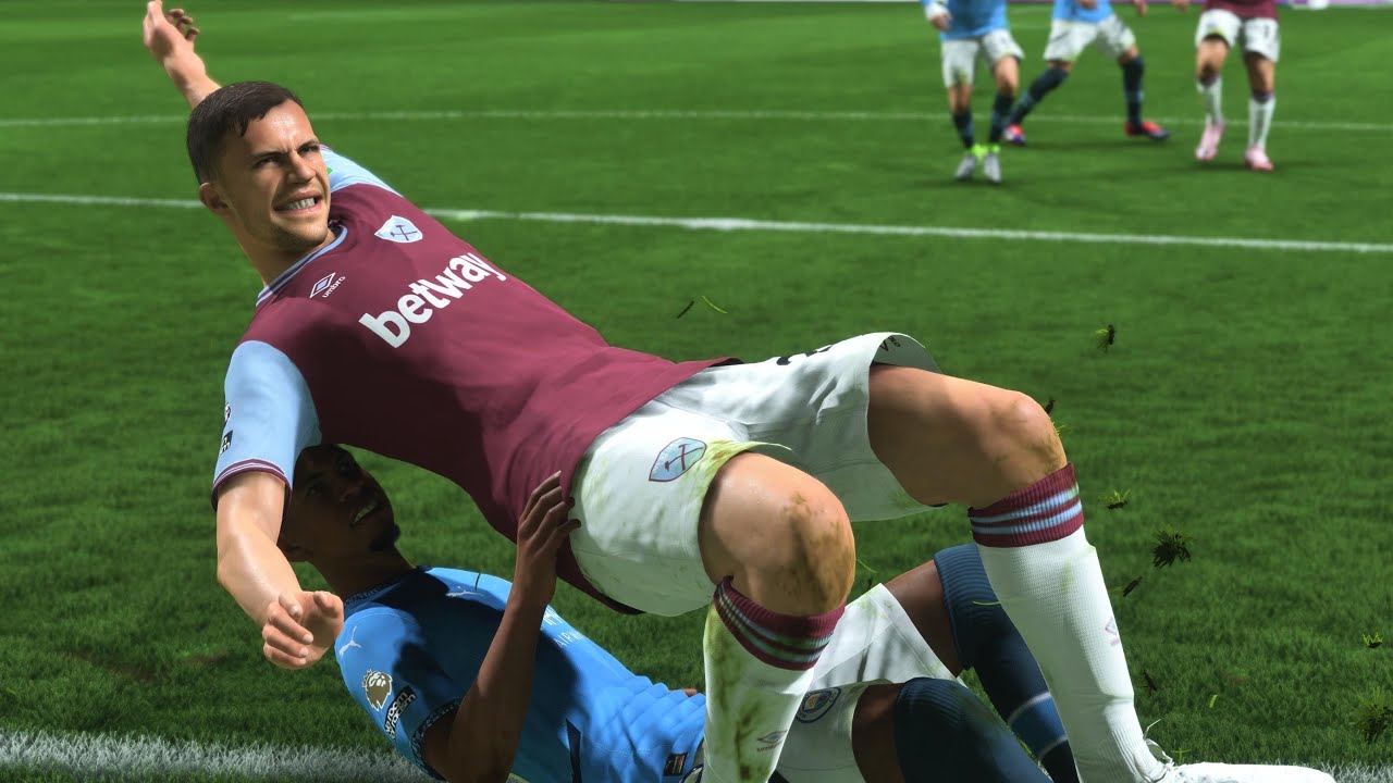 【FC25】nasty tackles and funny moments 13 #fc25