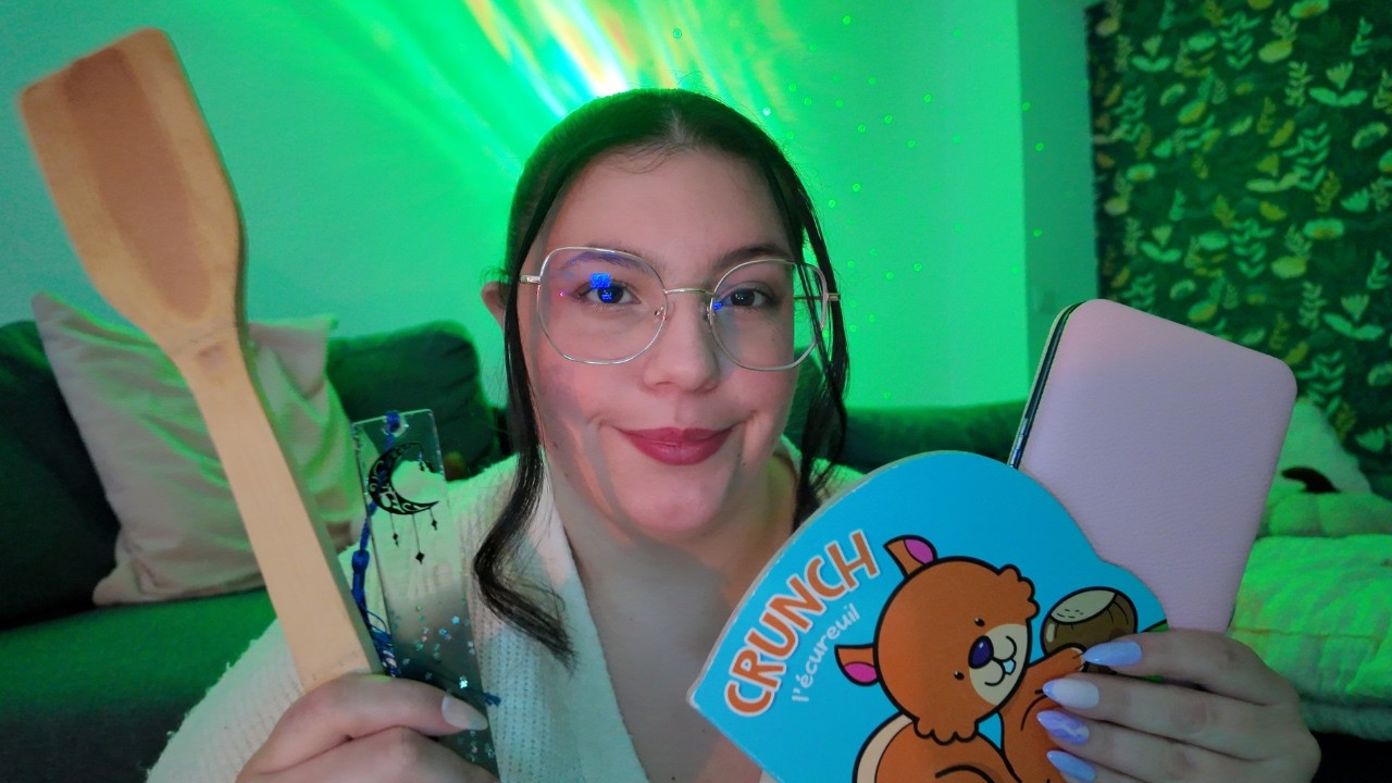 ASMR - 100% tapping et blabla (un peu) ☁️✨