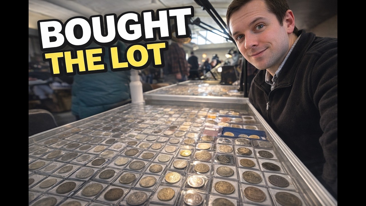 I Bought a Huge Bag of Rare Coins! Coin Dealer and Buyer POV