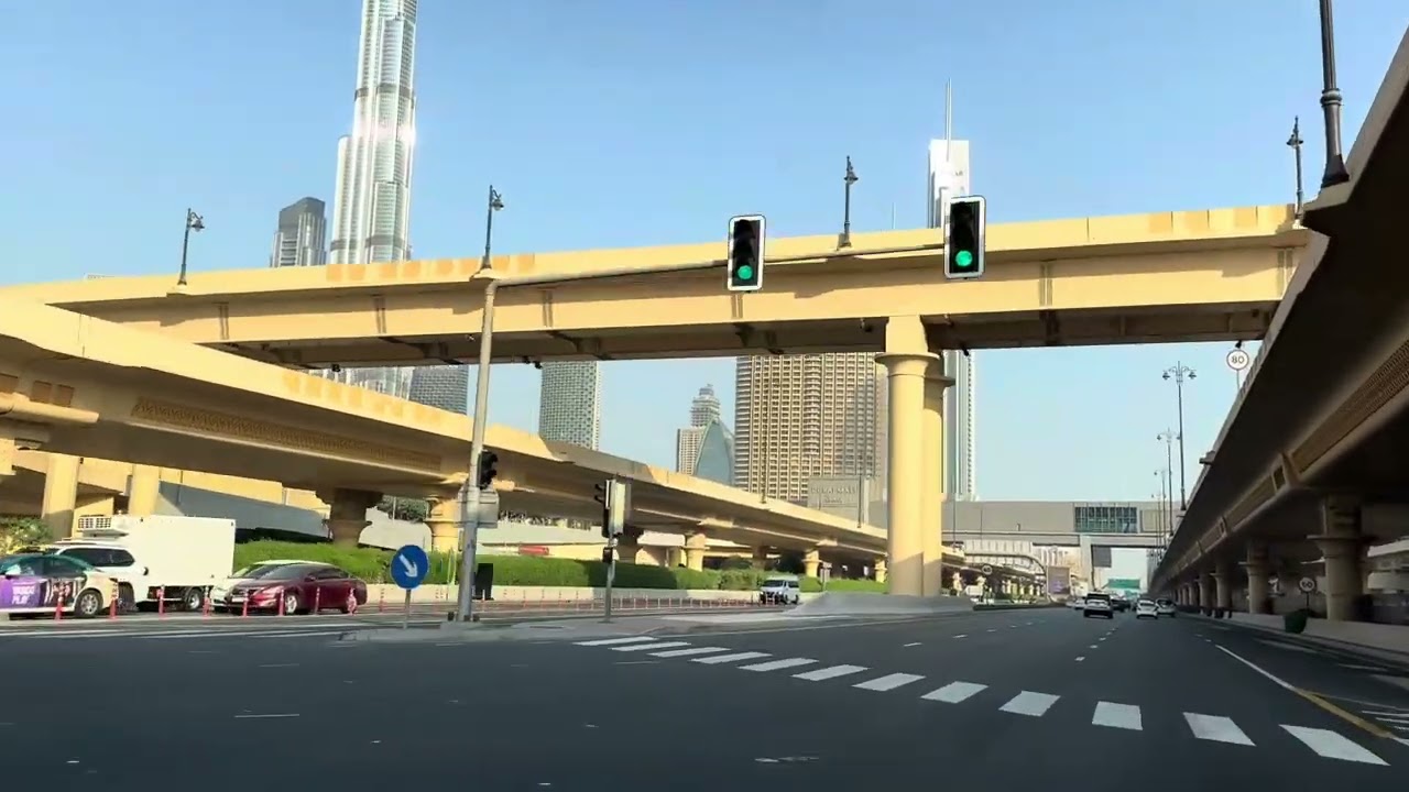 Ajman to Dubai Burj Khalifa