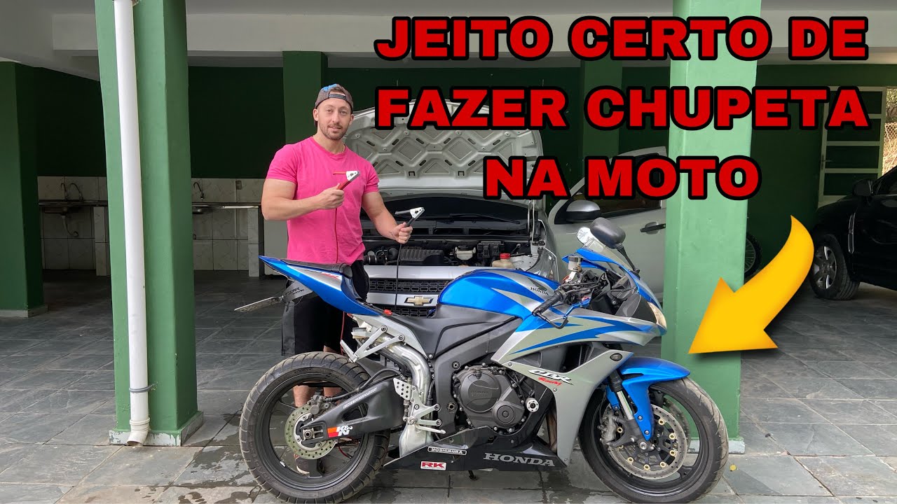 COMO FAZER CHUPETA NA MOTO - SEM DANIFICAR