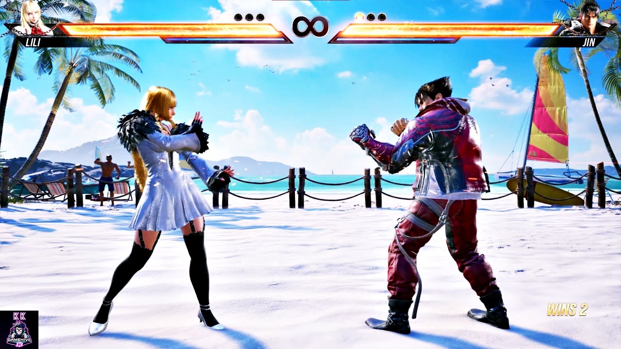 Tekken 8 | Lili VS Jin | Elegance Meets Devil Power
