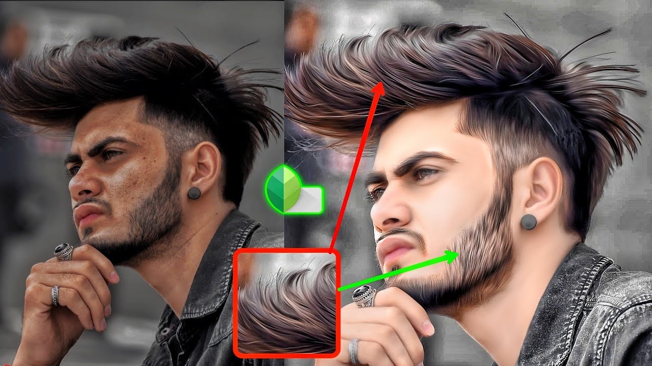 snapseed oil paint hair editing | oil paint hair editing | oil paint photo editing |