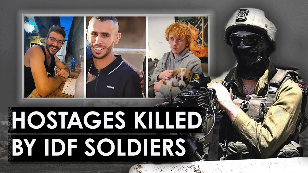 Israeli Soldiers Kill Hostages 'Waving White Flags' in Gaza