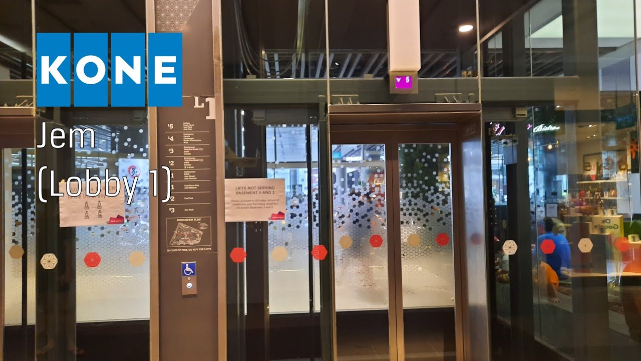 KONE lifts at Jem (Lobby 1)