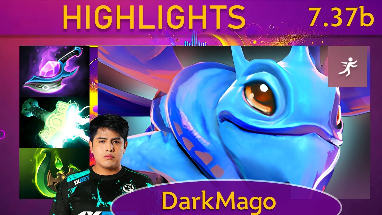 ⭐ 7.37b DarkMago♡ Puck |K+A-D - 28 KP - 56%| Mid Highlights - Dota 2 Top MMR