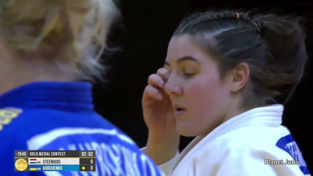 Guusje STEENHUIS (NED) 🆚️ Yulia KURCHENKO (UKR) | финал /-78кг | Большой Шлем Баку 2024