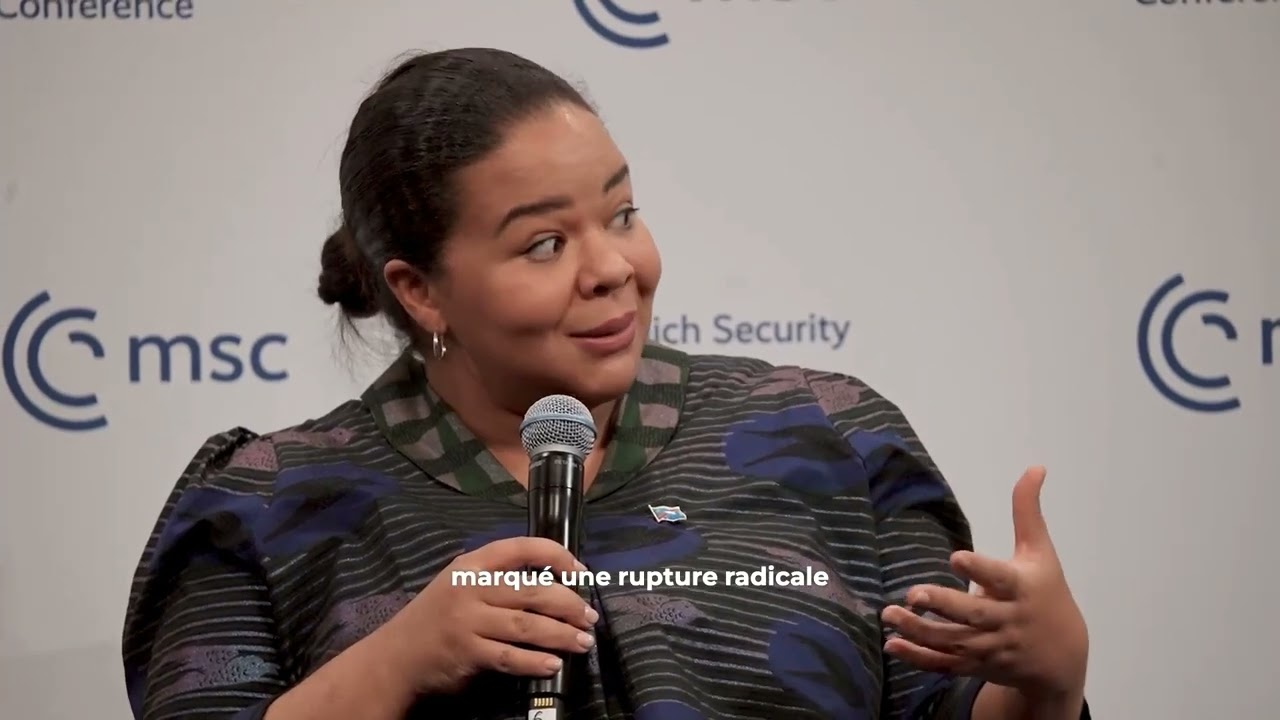 l’intervention de la Ministre d’État, S.E. Mme Thérèse Kayikwamba Wagner au MSC
