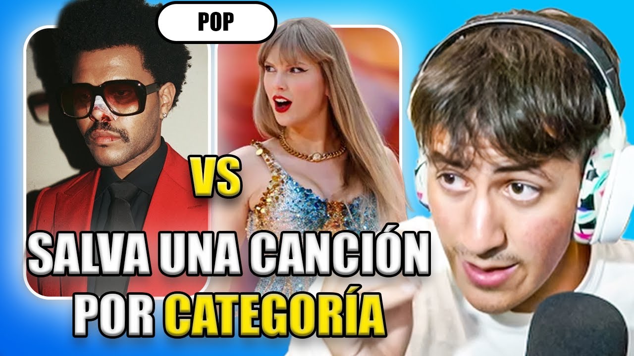 SALVA UNA CANCIÓN POR CATEGORÍA 🎵