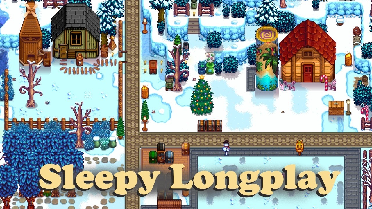Stardew Valley 1.6 Longplay | Winter Y2 | Expanding The Ranch & Preparing For Spring | No Commentary