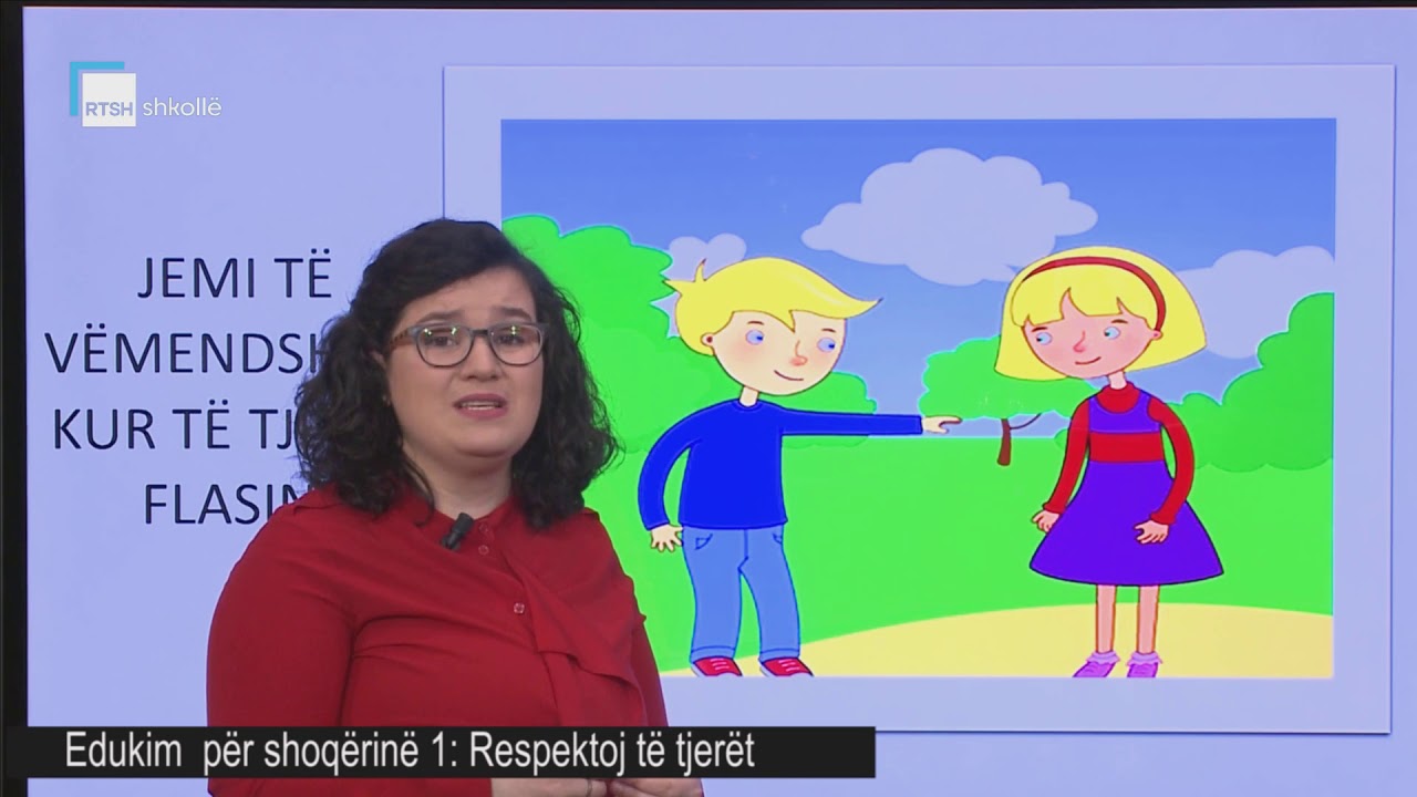 Edukim  për shoqërinë 1 - Respektoj të tjerët