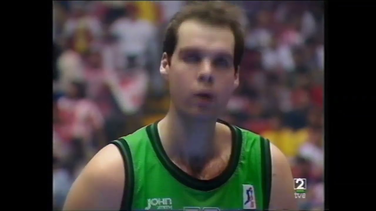 Ferran Mart&iacute;nez (final Liga  Europea 1993-94) Joventut-Olympiakos