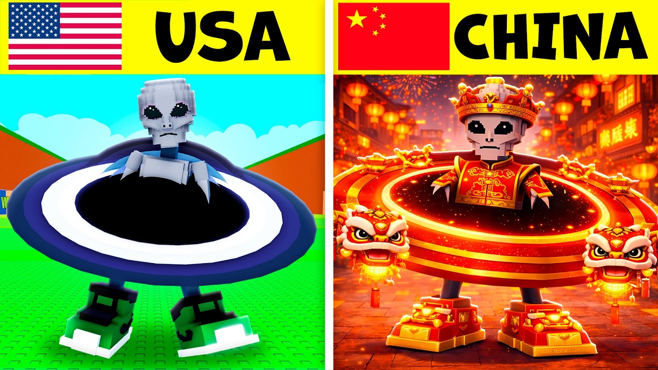 I Played Escape Tsunami For Brainrots In DIFFERENT COUNTRIES
