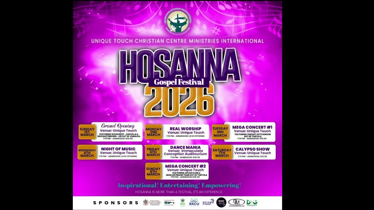 Night Of Music |  Hosanna Gospel Festival 2026 | 4th March 2026