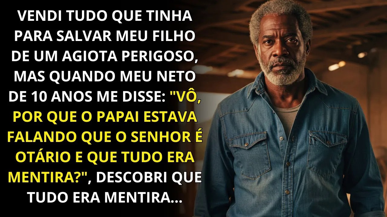 Juntei tudo para Salvar meu Filho do Agiota, mas meu Neto revelou o que ouviu na madrugada.