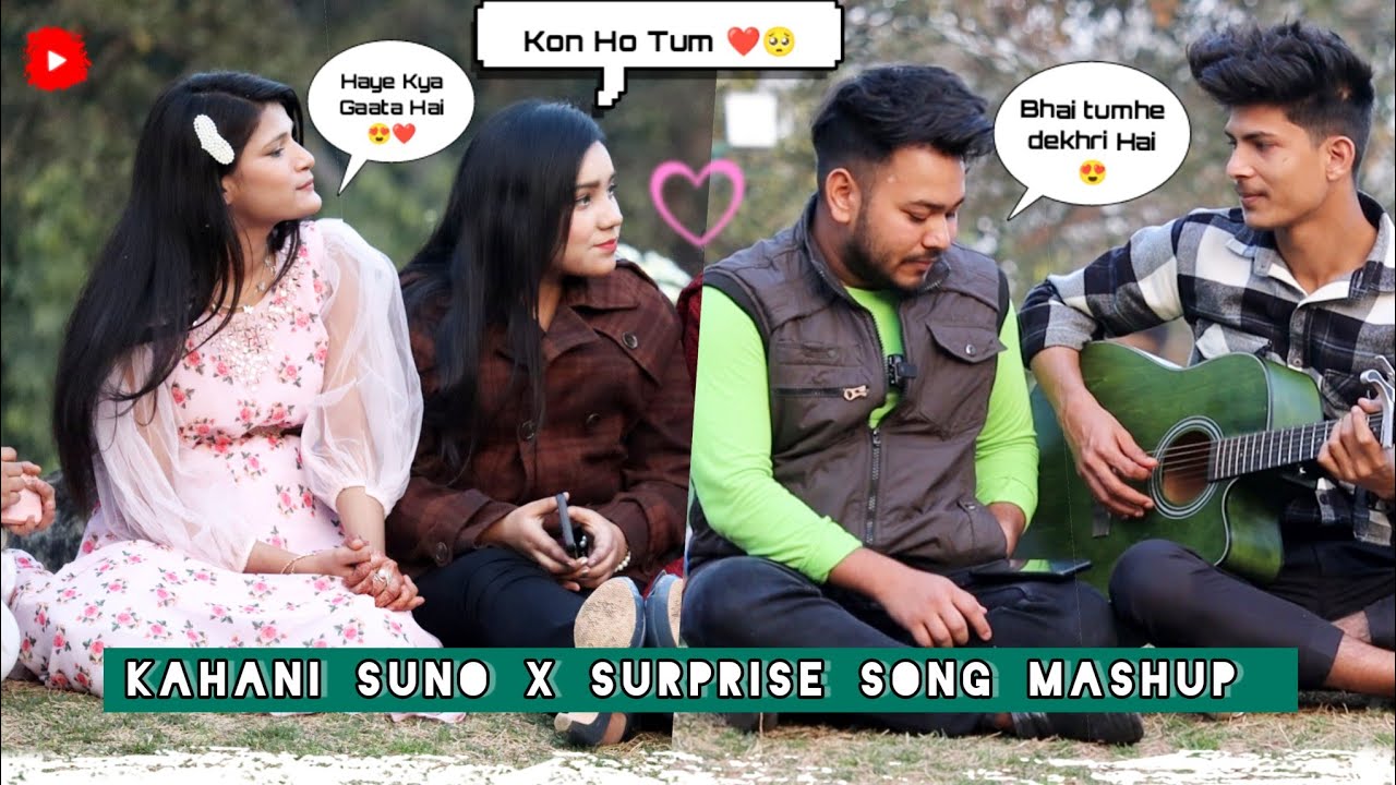 Kahani Suno 2.0 Mashup On Guitar | Trending Song | Impressing Girls By Singing | Kardiya Prank