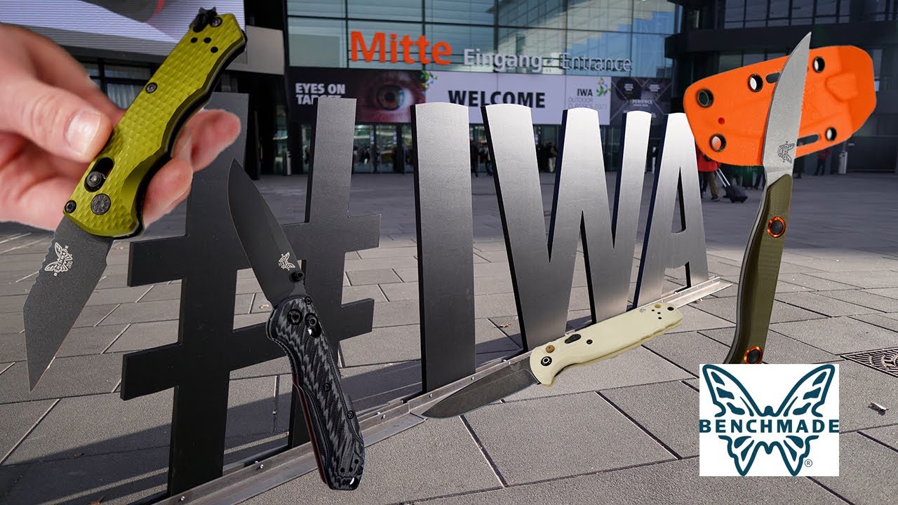 IWA 2023 - Benchmade Knives a rundown of all new items