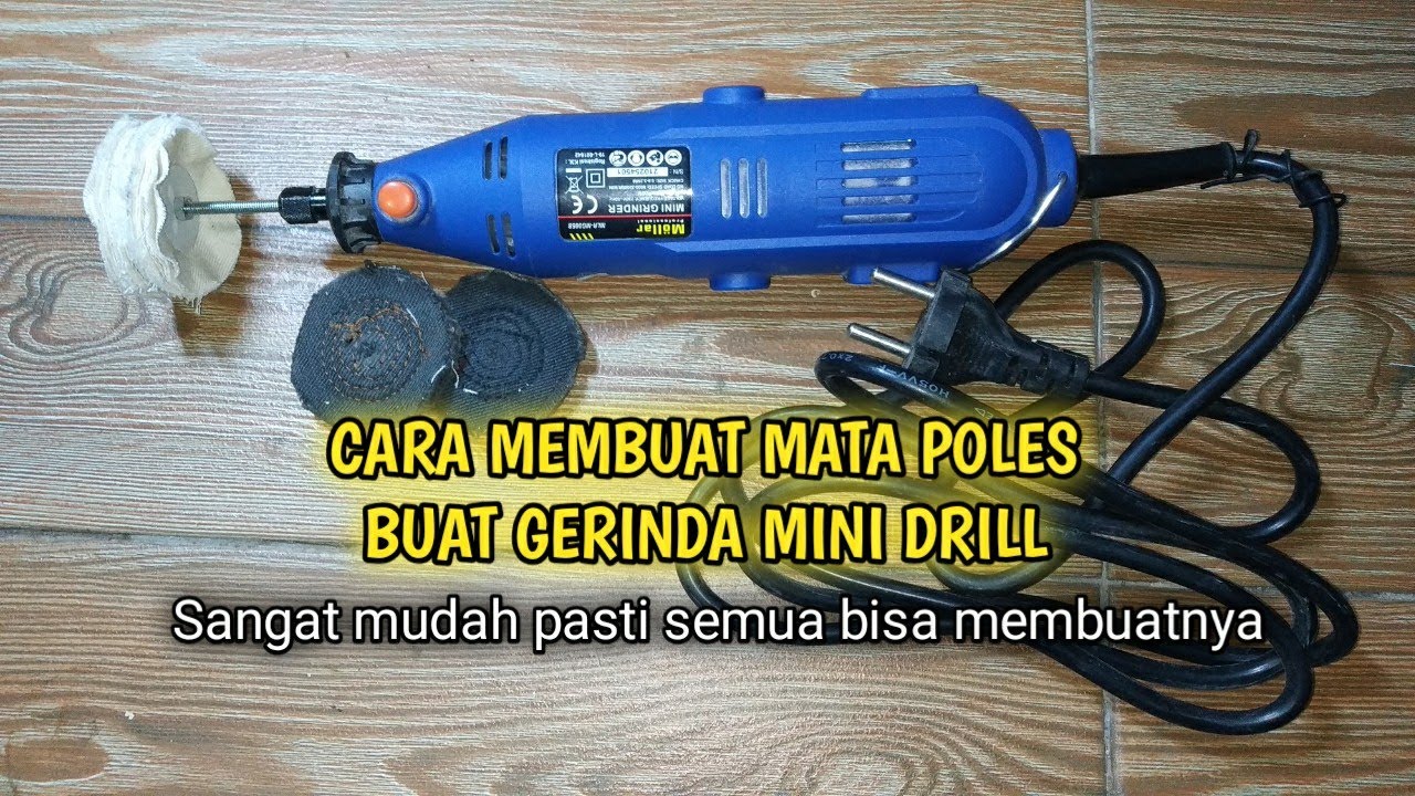 CARA MEMBUAT MATA POLES GRINDER