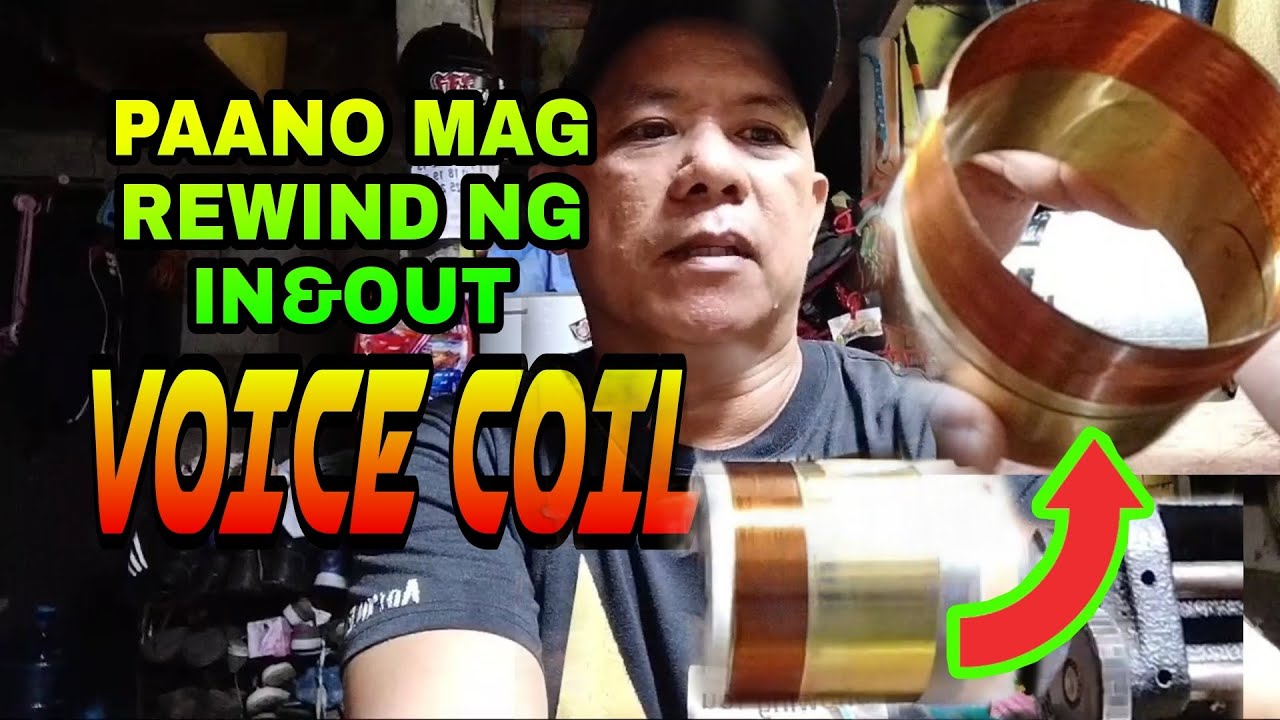 HOW TO MAKE IN &OUT VOICE COIL OF THE SPEAKER AT HOME