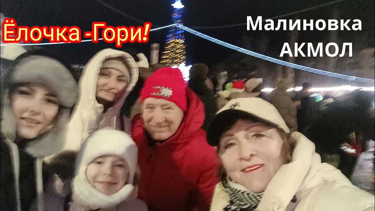 Малиновка🙌 Ёлочка - Гори!🎉АКМОЛ.С Наступающим Новым Годом!🎄🤗❤️