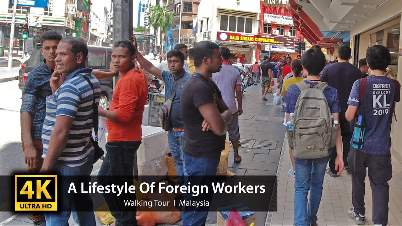 A Lifestyle Of Foreign Workers In The City