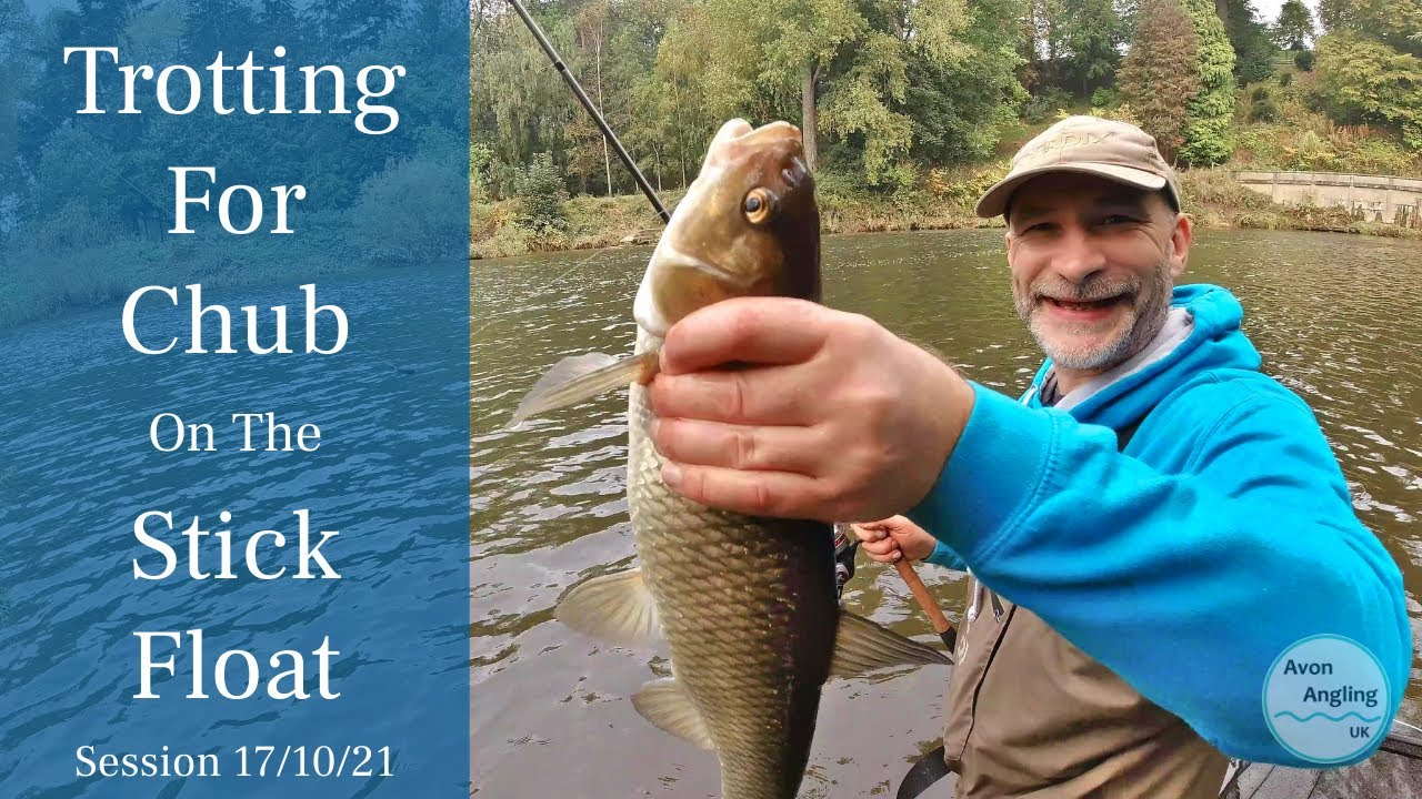 Trotting the River Wye For Chub - Stick Float Fishing - 17/10/21 (Video 278)