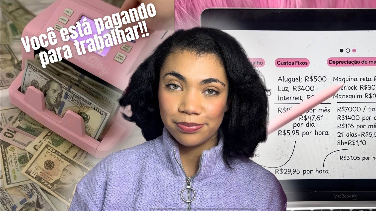 É por isso que você nunca tem dinheiro, costureira | Como definir o valor da sua hora