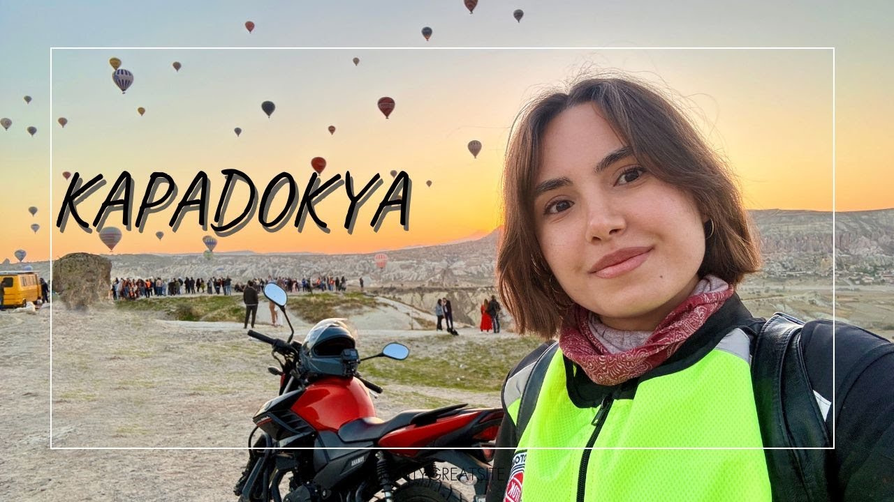 KAPADOKYA - KIZILÇUKUR VADİSİ - PERİ BACALARI - AÇIKHAVA MÜZESİ - ÜÇ GÜZELLER / YAMAHA YS125