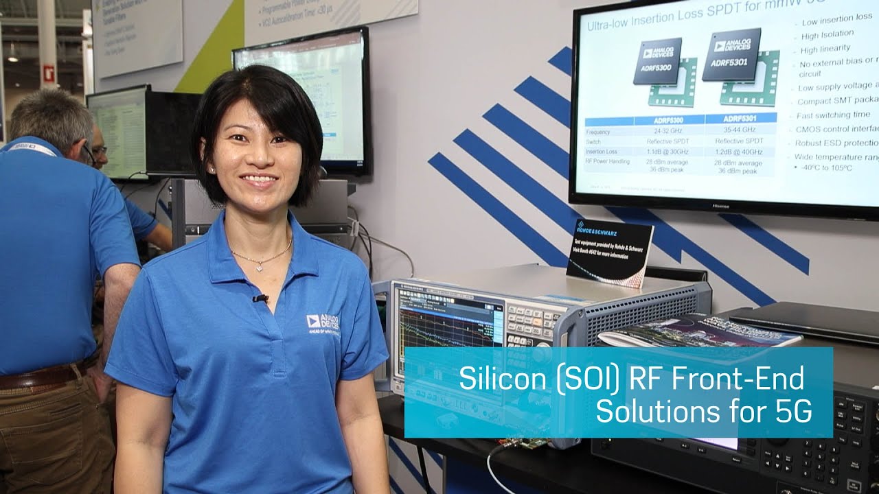 Analog Devices' Silicon (SOI) RF Front-End Solutions for 5G
